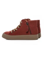 Ghete Dama din piele naturala 639-88 RED | ADVANCER