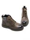 Ghete Barbati din piele naturala WM8906 GREY | ADVANCER