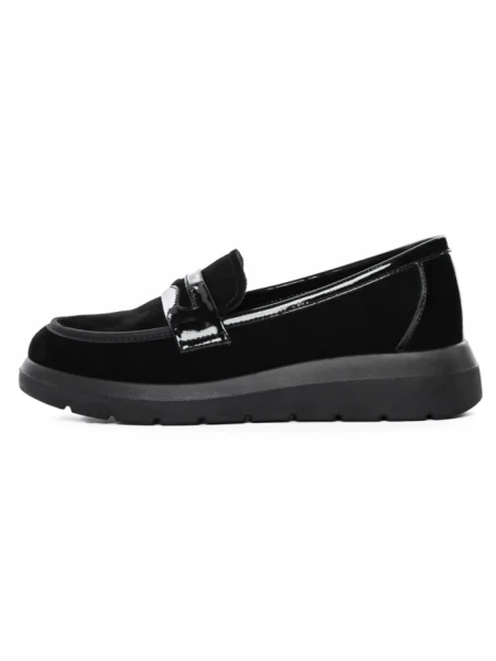 Pantofi Casual Dama din piele naturala 5272T03 BLACK | ADVANCER