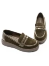 Pantofi Casual Dama din piele naturala 5272T03 GREEN | ADVANCER