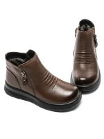 Ghete Dama din piele naturala M852 BROWN | ADVANCER