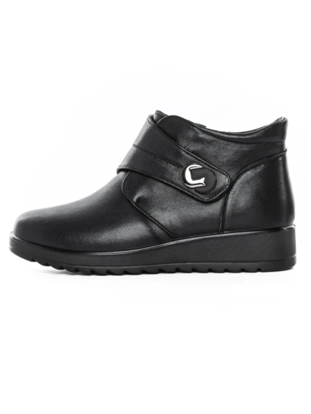 Ghete Dama din piele naturala M3535 BLACK | ADVANCER