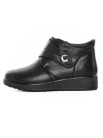 Ghete Dama din piele naturala M3535 BLACK | ADVANCER