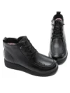 Ghete Dama din piele naturala 3908 BLACK | ADVANCER