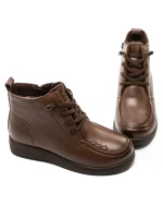 Ghete Dama din piele naturala 3908 BROWN | ADVANCER