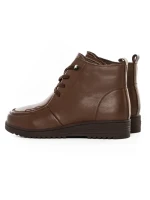 Ghete Dama din piele naturala 3908 BROWN | ADVANCER