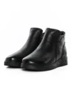Ghete Dama din piele naturala 3901 BLACK | ADVANCER