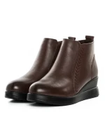 Ghete Dama din piele naturala 67-18 BROWN | ADVANCER