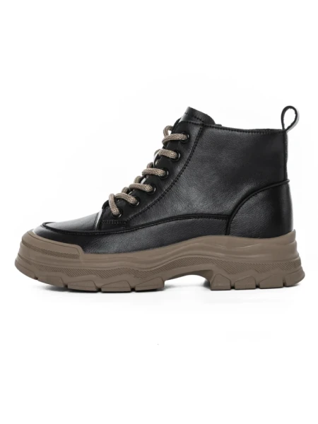 Ghete Dama din piele naturala 6575-8 BLACK | ADVANCER