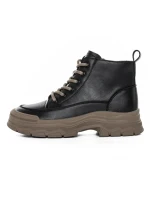Ghete Dama din piele naturala 6575-8 BLACK | ADVANCER
