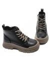 Ghete Dama din piele naturala 6575-8 BLACK | ADVANCER