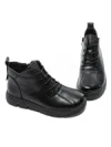 Ghete Dama din piele naturala 5512 BLACK | ADVANCER