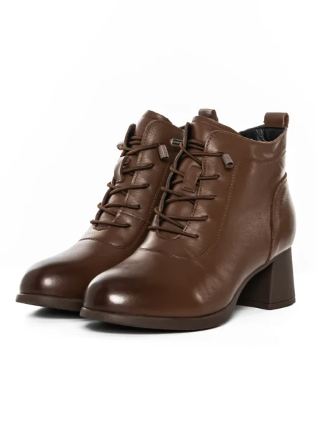 Ghete Dama din piele naturala 8853 BROWN | ADVANCER