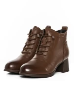 Ghete Dama din piele naturala 8853 BROWN | ADVANCER