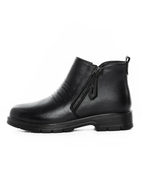 Ghete Dama din piele naturala 76-76 BLACK | ADVANCER