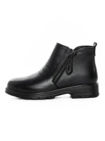 Ghete Dama din piele naturala 76-76 BLACK | ADVANCER