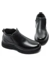 Ghete Barbati din piele naturala 8157R-D BLACK | ADVANCER