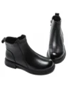 Ghete Dama din piele naturala M5295 BLACK | ADVANCER