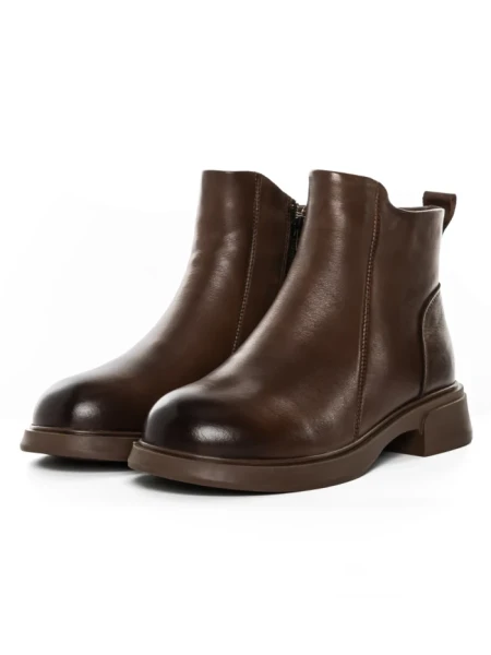 Ghete Dama din piele naturala M5295 BROWN | ADVANCER