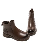 Ghete Dama din piele naturala M5295 BROWN | ADVANCER