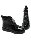 Ghete Dama din piele naturala E0931-10 BLACK | ADVANCER
