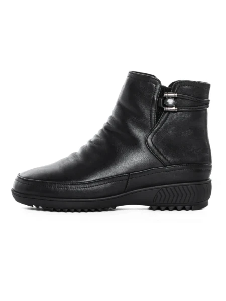 Ghete Dama din piele naturala B69199-6 BLACK | ADVANCER