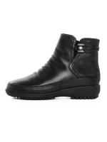 Ghete Dama din piele naturala B69199-6 BLACK | ADVANCER