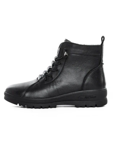 Ghete Dama din piele naturala 5851 BLACK | ADVANCER