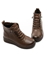 Ghete Dama din piele naturala 5851 BROWN | ADVANCER