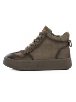 Ghete Dama din piele naturala 1072 GREY | ADVANCER