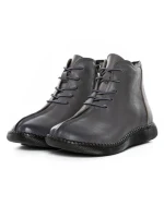 Ghete Dama din piele naturala 9580 GREY | ADVANCER