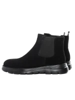 Ghete Barbati din piele naturala Z190330 Negru | Advancer » meishop.life