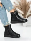 Ghete Dama Imblanite 5XJ83 BLACK | MEI