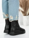 Ghete Dama Imblanite 5XJ83 BLACK | MEI