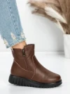 Ghete Dama Imblanite 5XJ83 BROWN | MEI