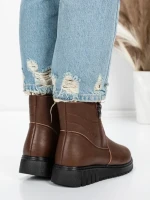 Ghete Dama Imblanite 5XJ83 BROWN | MEI
