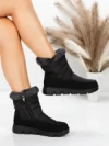 Ghete Dama Imblanite 5XJ85 BLACK | MEI