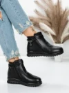 Ghete Dama Imblanite 5XJ87 BLACK | MEI
