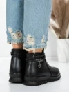 Ghete Dama Imblanite 5XJ87 BLACK | MEI