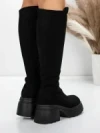 Cizme Dama cu Toc 57WL9 BLACK | MEI