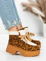 Ghete Dama cu Platforma 5GB3 LEOPARD PRINT | MEI
