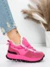 Pantofi Casual Dama din piele naturala 58W26 ROSEO | PANTOFUL