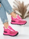 Pantofi Casual Dama din piele naturala 58W26 ROSEO | PANTOFUL