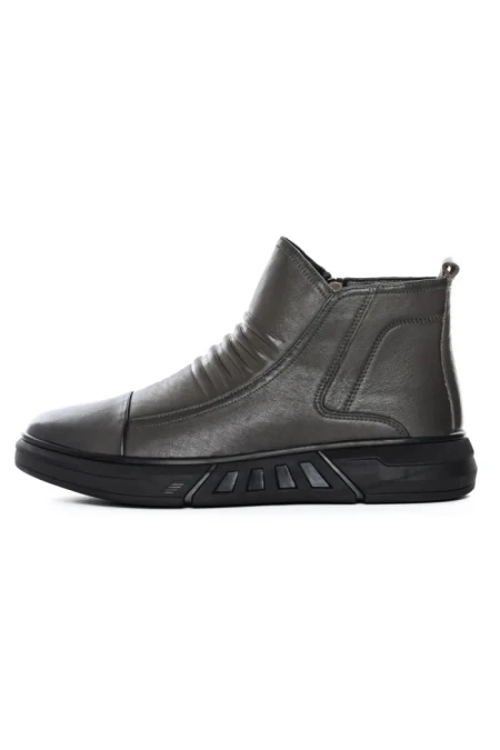 Ghete Barbati din piele naturala 2M72703 GREY | ADVANCER