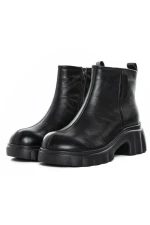 Ghete Dama din piele naturala 82620 BLACK | ADVANCER