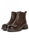 Ghete Dama din piele naturala 82620 COFFEE | ADVANCER