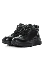 Ghete Dama din piele naturala 81168 BLACK | ADVANCER