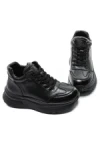 Ghete Dama din piele naturala 81168 BLACK | ADVANCER