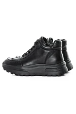 Ghete Dama din piele naturala 81168 BLACK | ADVANCER