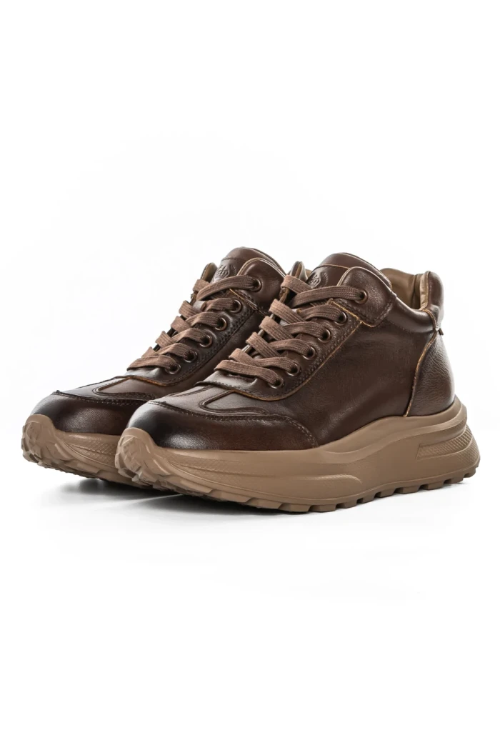 Ghete Dama din piele naturala 81168 COFFEE | ADVANCER